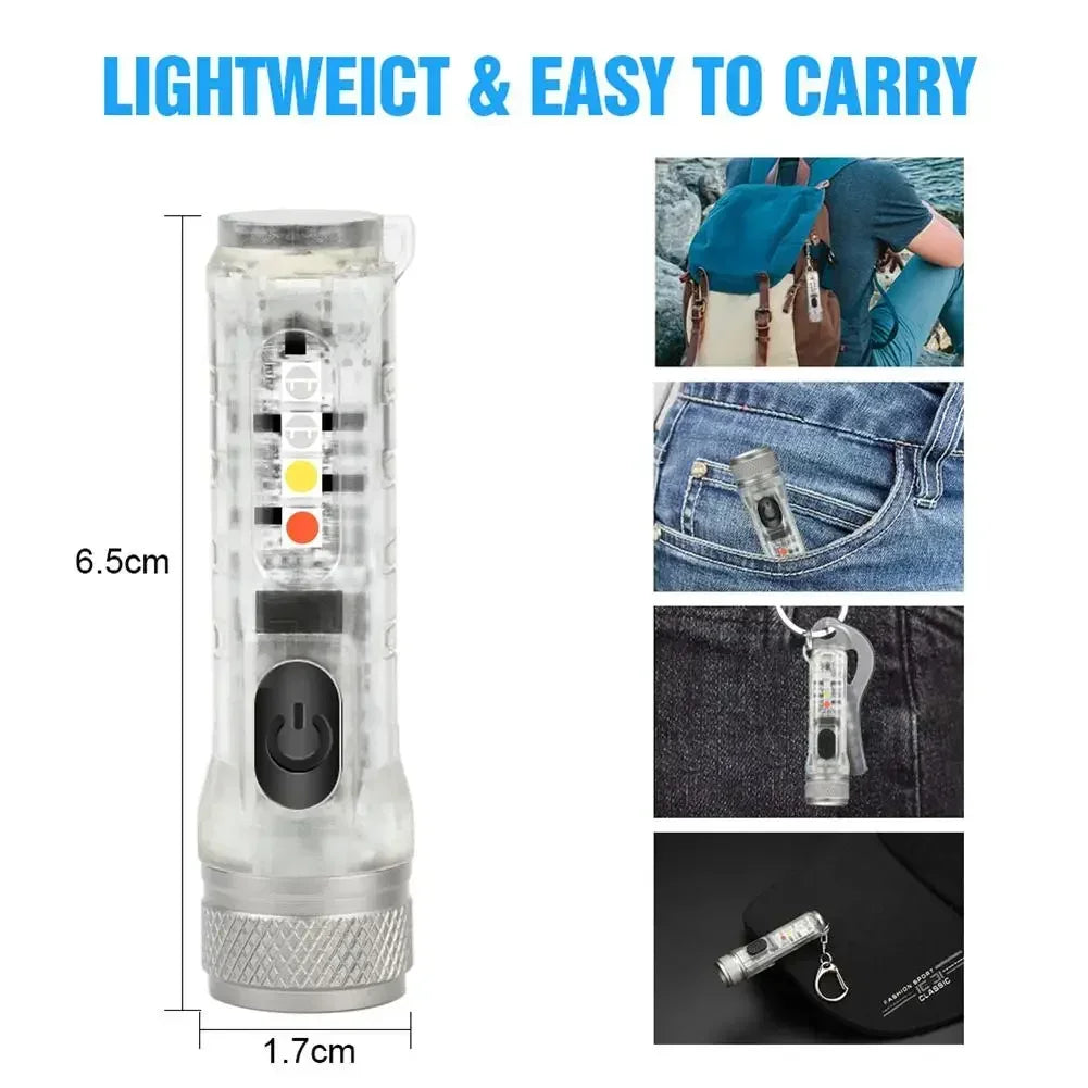 Mini Keychain Flashlight
