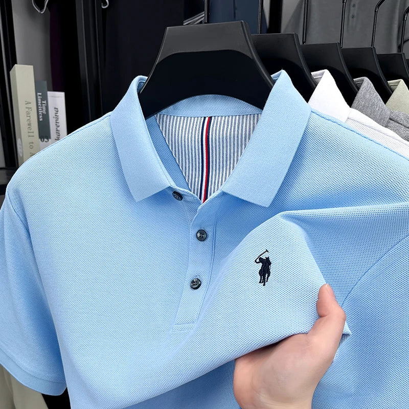 Men's Cotton Polo Shirt Embroidered