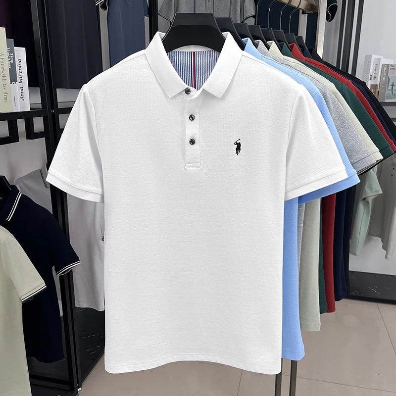 Men's Cotton Polo Shirt Embroidered