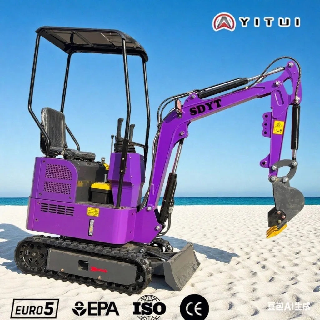 Crawler Mini Excavator 1.5–2 Ton – Kubota Engine