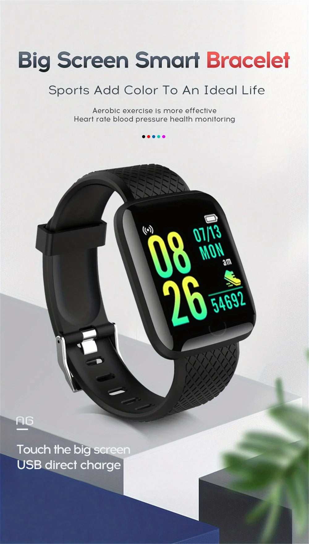 Fitness Smartwatch with Music