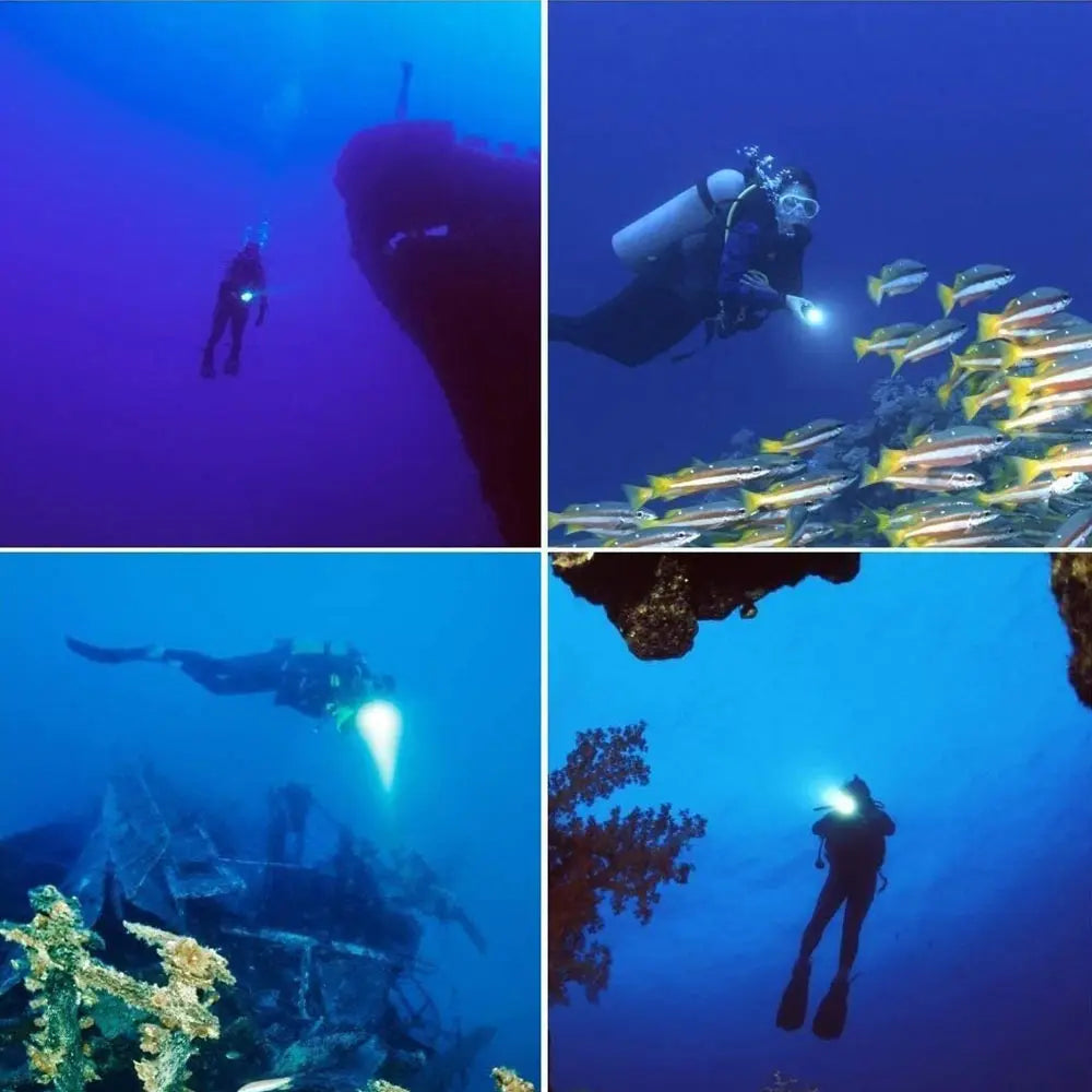 80W Underwater Dive Light
