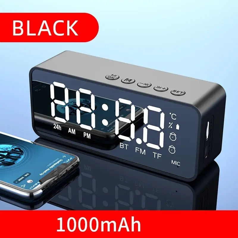 Portable Bluetooth Speaker Mini Alarm