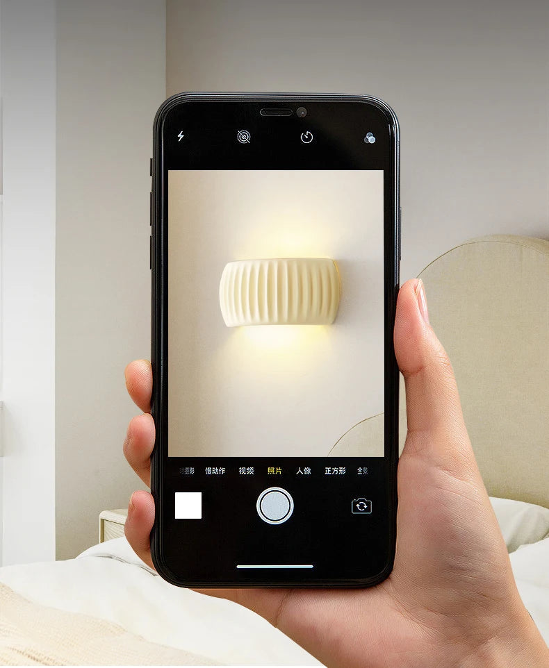 French European Resin Wall Lamp – Modern