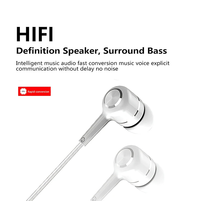 Wired Earphones HiFi Gaming Headset