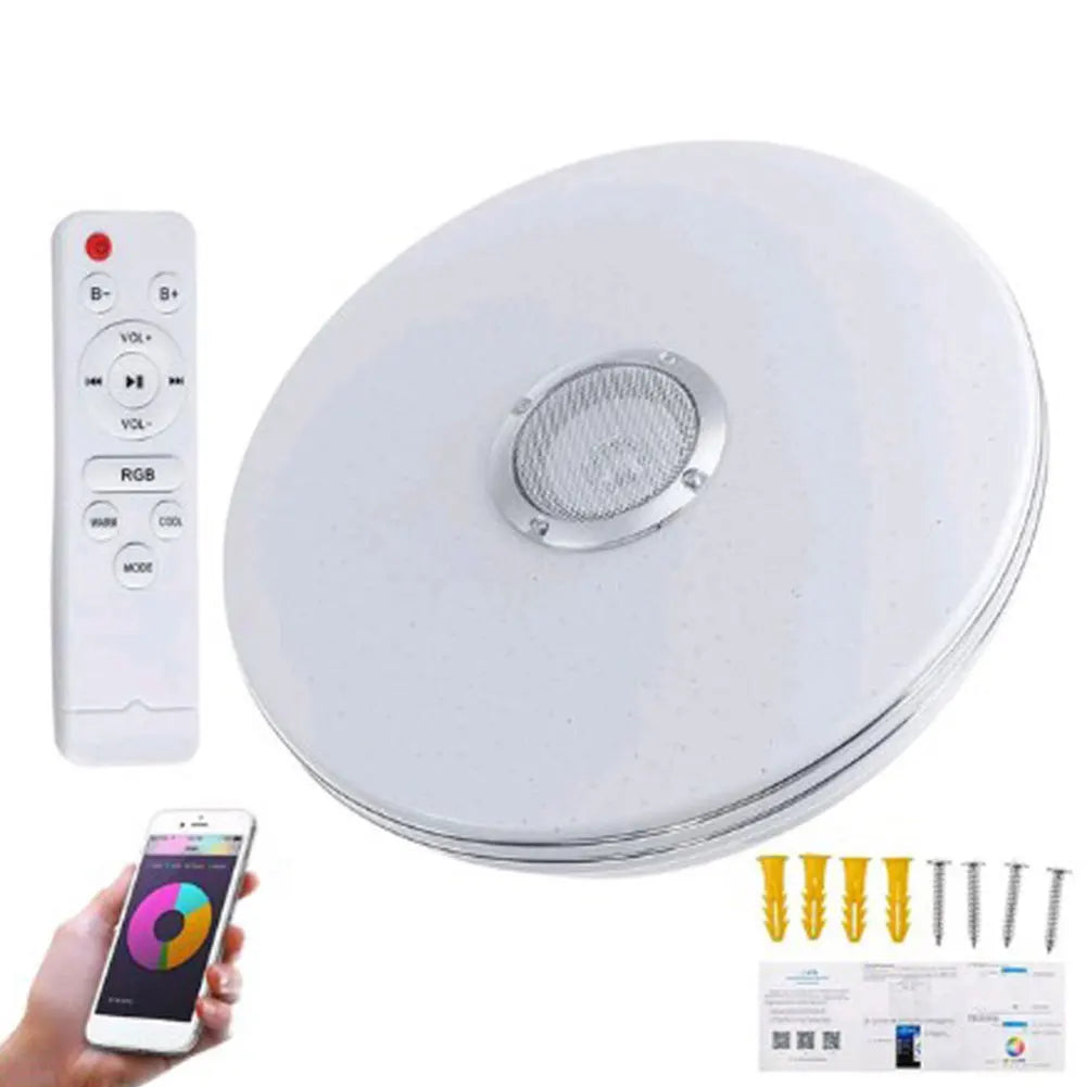 LED Ceiling Light Smart Bluetooth Speaker