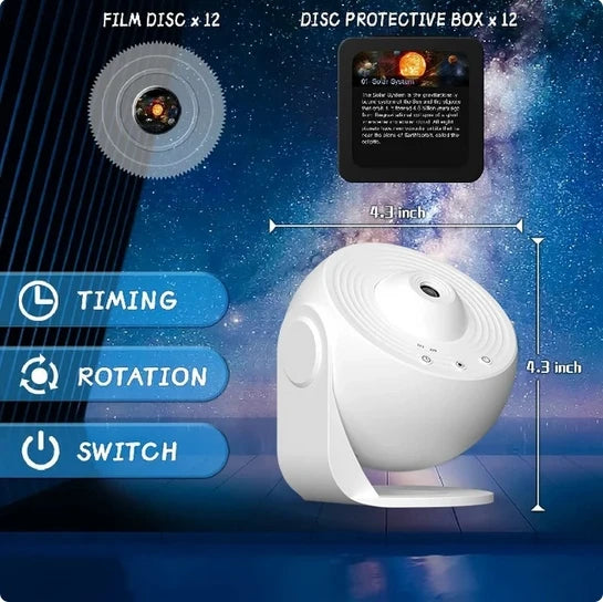 Galaxy Star Projector Lamp