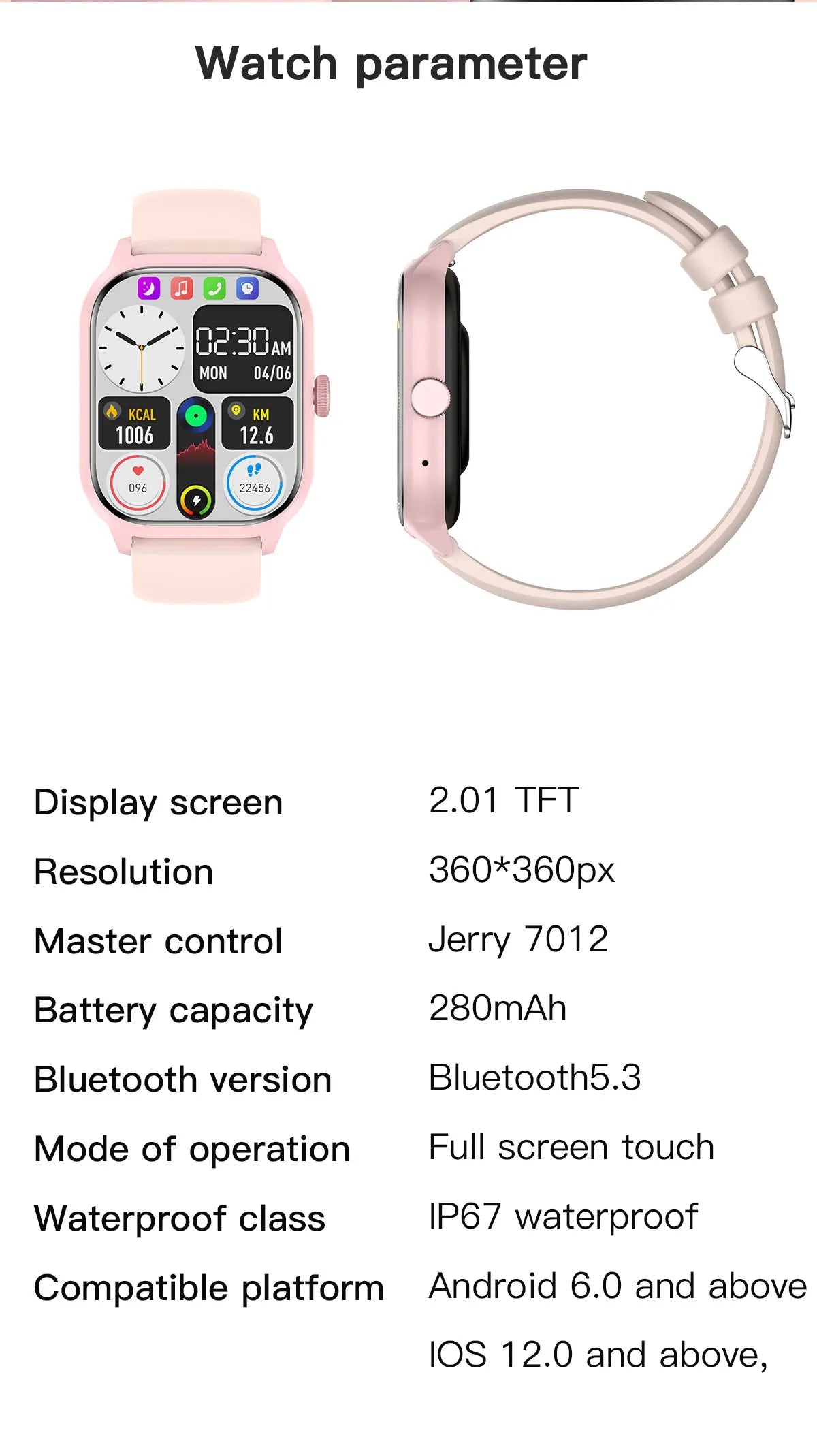 Android Bluetooth Smartwatch