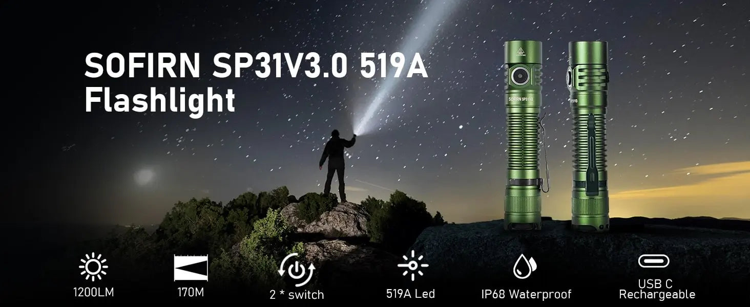 SP31 V3 Tactical Flashlight