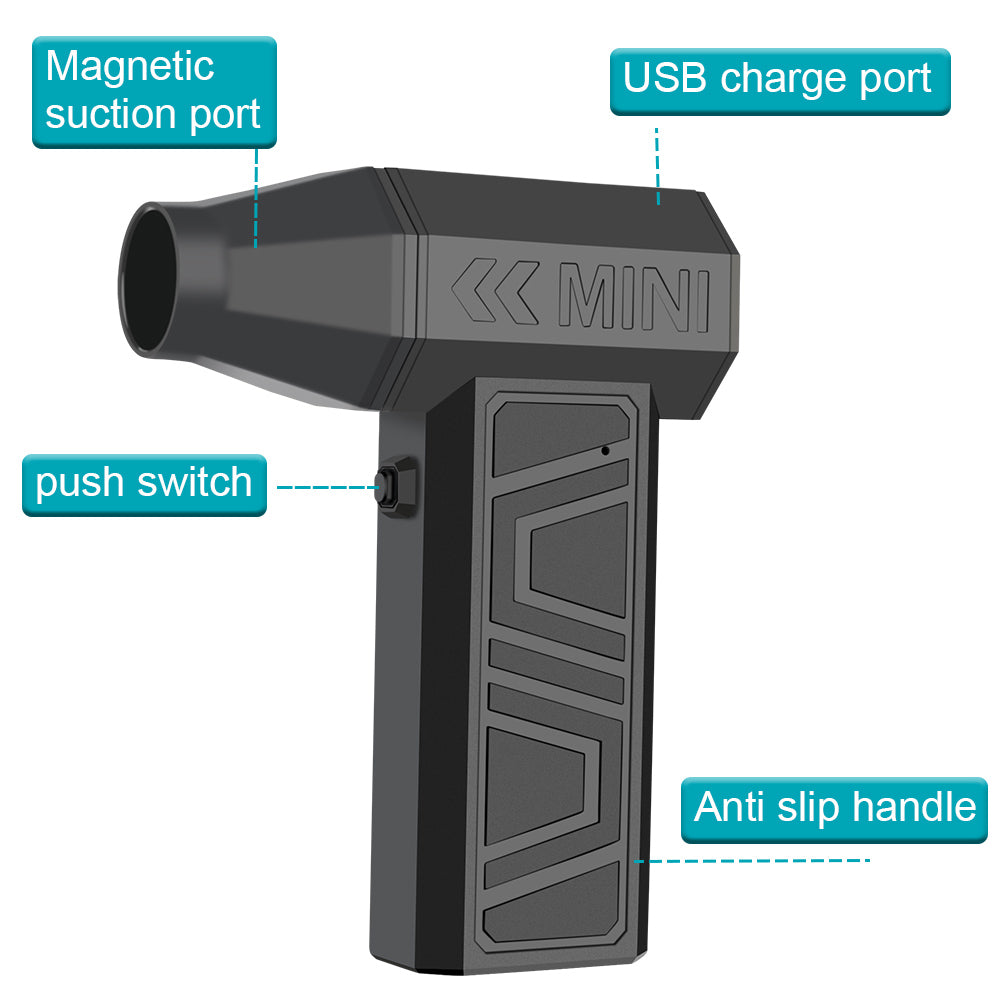 Turbo Jet Portable Electric Air Duster
